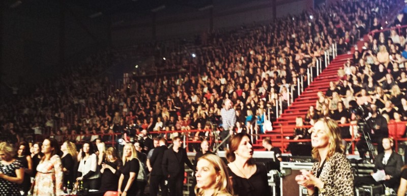 Ladies Night 2013 premiären i Västeras, Bombardier Arena